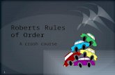 Roberts Rules Of Order 42610