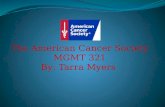American cancer society presentation