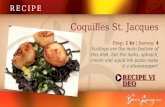Coquilles St. Jacques Recipe