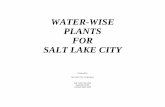 Water-Wise Plants for Salt Lake City