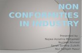 Non Conformities in Industry