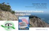 Payment Card Industry Introduction CMTA APR 2010