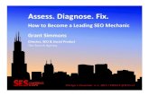 SES Chicago - Assess. Diagnose. Fix. - Become an SEO Mechanic November 2013