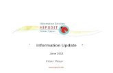 Information update june 2012