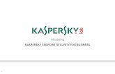 Kaspersky Endpoint Overview