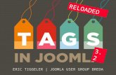 Tags in Joomla 3.2 Presentatie voor Joomla User Group Breda oktober 2013