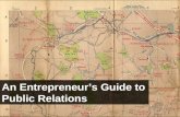 An Entrepreneur's Guide to Public Relations