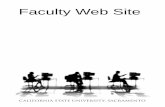 Faculty web page