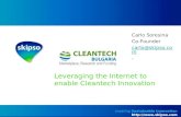 Skipso Presentation - Cleantech Bulgaria Launch Event