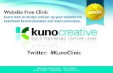 Website Free Clinic - We're Auditing Websites!