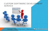 Custom software development service