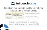 Landing pages & webforms webinar 1