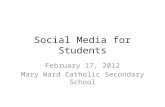 Social Media For Students