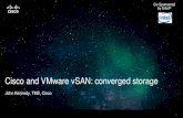 Cisco and VMware vSAN: converged storage