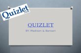 Quizlet presentation