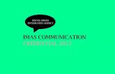 IMAS Communication Credential 2013