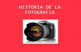 Historia de la fotografía