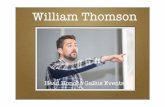 William Thomson - Speaker Profile