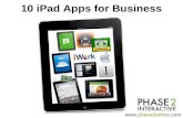10 iPad Apps for Business