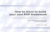 How to learn to build your own PHP framework
