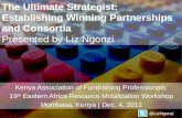 The Ultimate Strategist: Establishing Winning Partnerships and Consortia