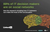 IT Research Reveals How IT Marketers Can Get in the Social Conversation