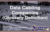 Data Cabling Companies (Glossary Definition) (Slides)