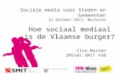 Social media conference - Ilse Mariën