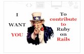 Contribute to rails