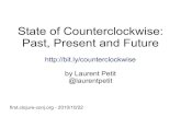 Counterclockwise  past present future