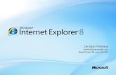 Internet Explorer 8 for Developers by Christian Thilmany