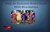Shop an exclusive bridal outfit with bharatplaza