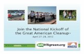 National Kickoff of the Great American Cleanup™ 2012