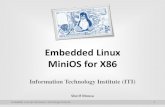 Building Mini Embedded Linux System for X86 Arch