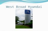 West broad hyundai new facility show