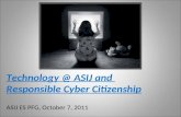 Technology @ASIJ & Responsible Cyber Citizenship