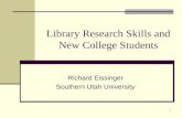 ULMS Library Research Skills