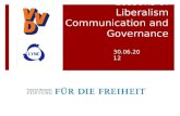 Lessons of Liberalism 30.06.2012 report