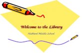 Middle School Library Orientation