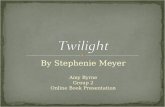 Twilight Book Presentation