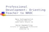 PD:Orienting Teachers to NROC