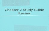 Chapter 2 study guide review