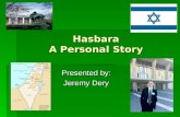 Hasbara: Personal story