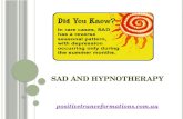Sad and hypnotherapy