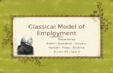 Classical theory of employment