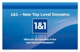 The Benefits of New Top-Level Domains