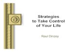 Strategies to take control of your life