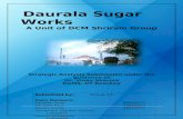 Strategy Report - Daurala Sugar Works
