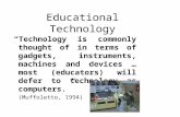 Educational Technology History
