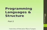 Introduction to programing languages   part 2